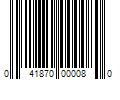 Barcode Image for UPC code 041870000080