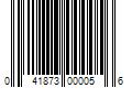 Barcode Image for UPC code 041873000056