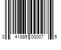 Barcode Image for UPC code 041885000075