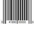 Barcode Image for UPC code 041890000008