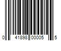 Barcode Image for UPC code 041898000055