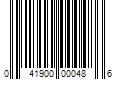 Barcode Image for UPC code 041900000486