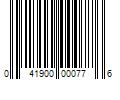 Barcode Image for UPC code 041900000776