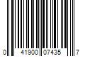 Barcode Image for UPC code 041900074357