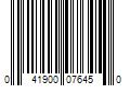 Barcode Image for UPC code 041900076450