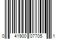 Barcode Image for UPC code 041900077051