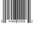 Barcode Image for UPC code 041908000082