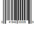 Barcode Image for UPC code 041948000059