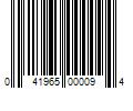 Barcode Image for UPC code 041965000094