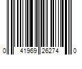 Barcode Image for UPC code 041969262740