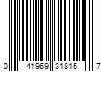 Barcode Image for UPC code 041969318157