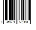 Barcode Image for UPC code 0419774531434