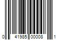 Barcode Image for UPC code 041985000081