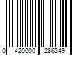 Barcode Image for UPC code 0420000286349