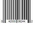 Barcode Image for UPC code 042000062442