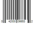 Barcode Image for UPC code 042000066532