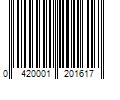 Barcode Image for UPC code 0420001201617