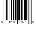 Barcode Image for UPC code 042000153270