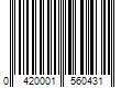 Barcode Image for UPC code 0420001560431