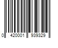 Barcode Image for UPC code 0420001939329