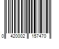 Barcode Image for UPC code 0420002157470