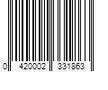 Barcode Image for UPC code 0420002331863