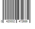 Barcode Image for UPC code 0420002472689