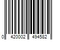 Barcode Image for UPC code 0420002494582