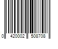 Barcode Image for UPC code 0420002508708