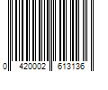 Barcode Image for UPC code 0420002613136