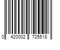 Barcode Image for UPC code 0420002725518