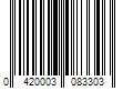 Barcode Image for UPC code 0420003083303