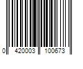 Barcode Image for UPC code 0420003100673