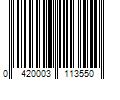 Barcode Image for UPC code 0420003113550