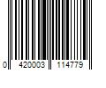 Barcode Image for UPC code 0420003114779