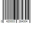 Barcode Image for UPC code 0420003284304