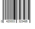 Barcode Image for UPC code 0420003323485