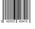 Barcode Image for UPC code 0420003428418