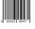 Barcode Image for UPC code 0420003450471