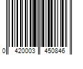 Barcode Image for UPC code 0420003450846