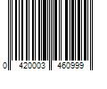 Barcode Image for UPC code 0420003460999