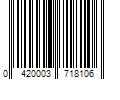 Barcode Image for UPC code 0420003718106