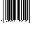 Barcode Image for UPC code 0420003736117