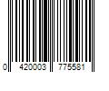 Barcode Image for UPC code 0420003775581