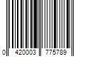 Barcode Image for UPC code 0420003775789