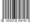 Barcode Image for UPC code 0420003808180