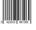 Barcode Image for UPC code 0420003961069