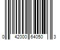 Barcode Image for UPC code 042000640503