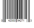 Barcode Image for UPC code 042000942713