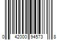 Barcode Image for UPC code 042000945738